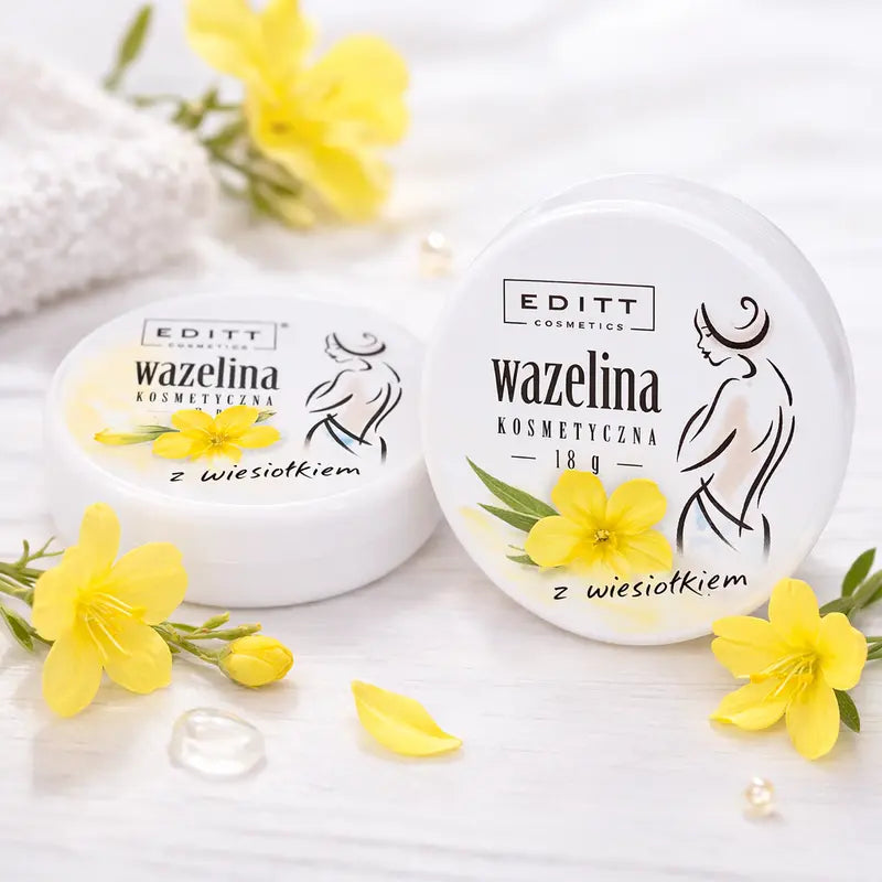 Scented Vaseline Protective & Moisturising Lip Therapy – Evening Primrose Nourishing Balm for Lips & Dry Skin