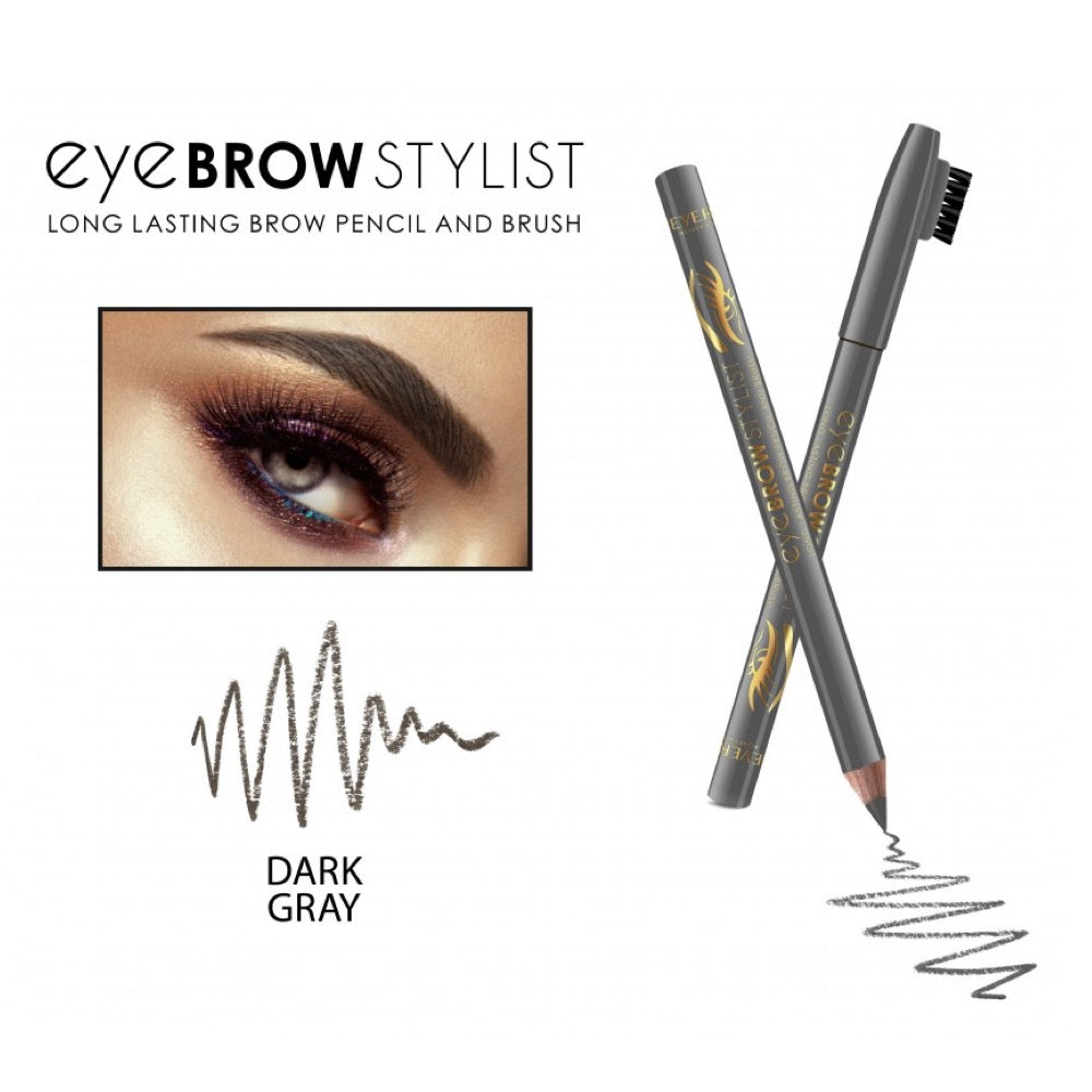 Eye Brow Stylist Pencil Precision Microfine Waterproof Eyebrow Makeup Definer & Brush