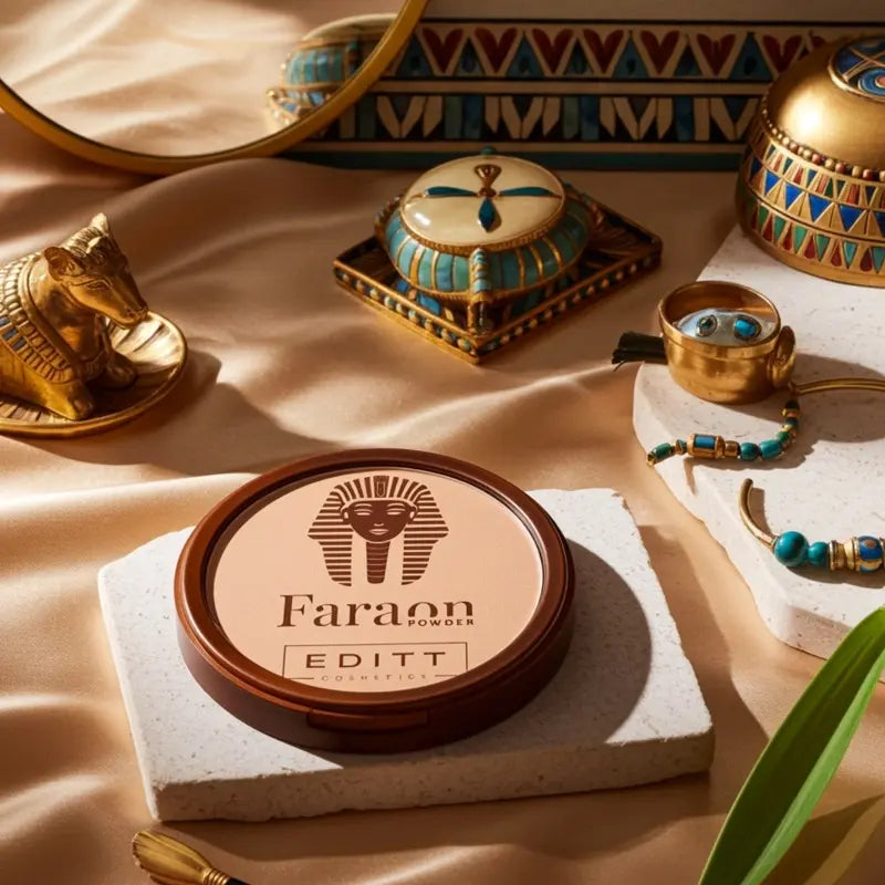 Pressed Powder Faraon – Long-Lasting Velvet Matte Finish for a Flawless Complexion