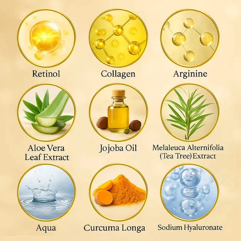 Retinol Face cream  ingredients 