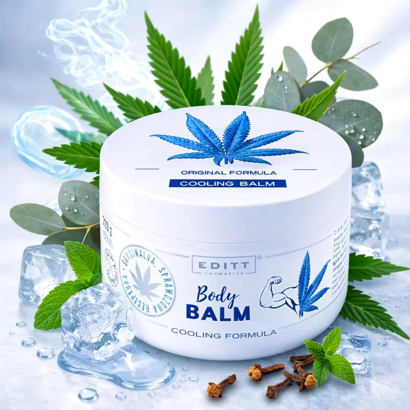 Hemp balm muscle relief ointment cooling