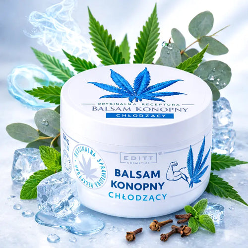 Hemp balm muscle relief ointment cooling
