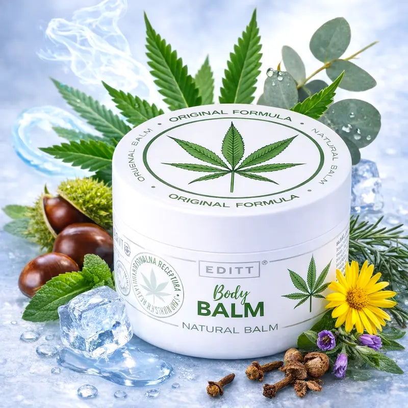 Hemp balm muscle ointment massage cream