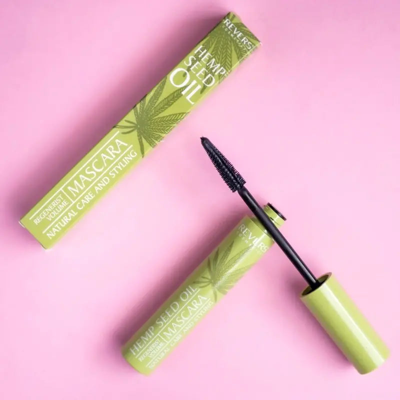 Hemp oil mascara black natural styling and lash care