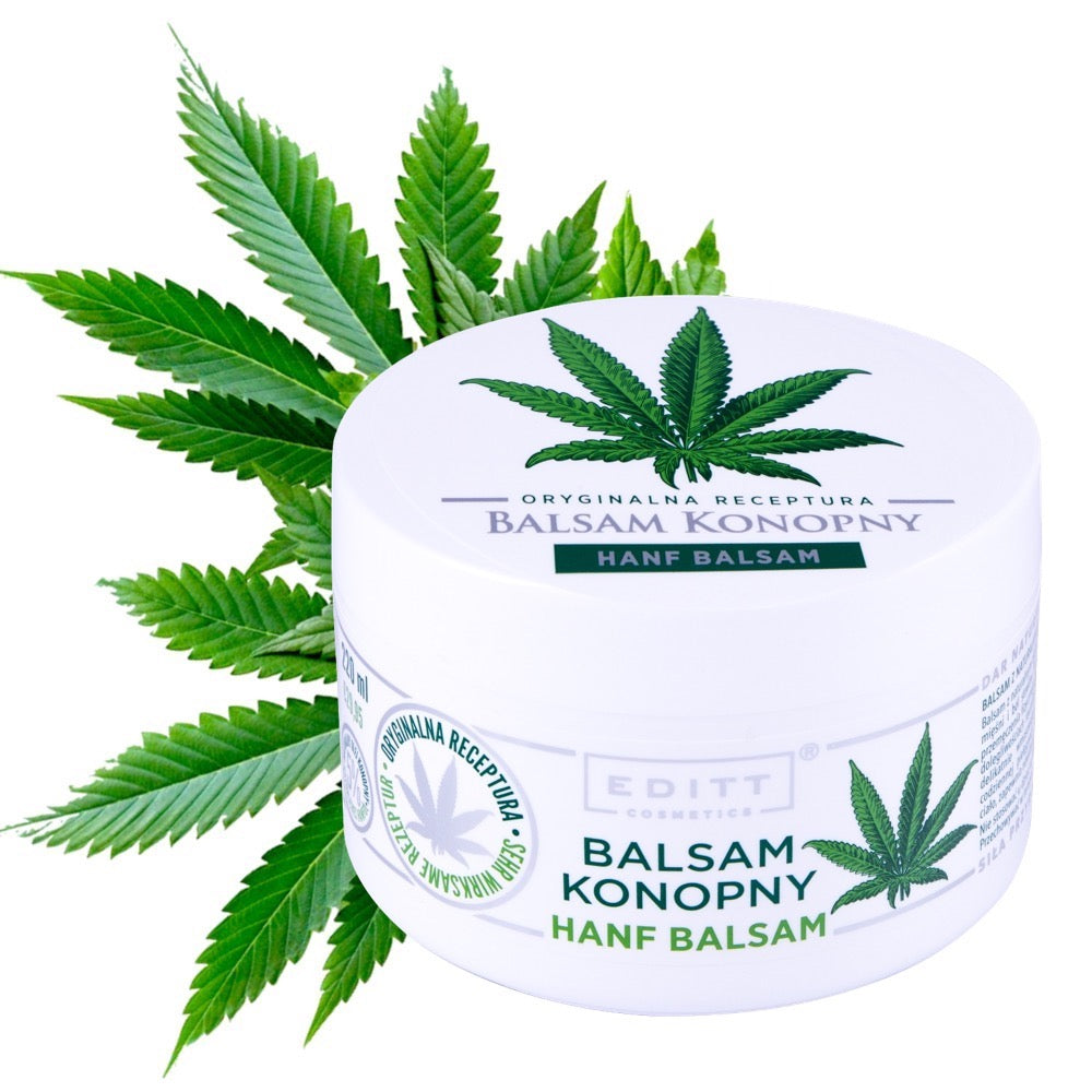 Hemp Body Balm High Strength Formula Menthol, Camphor & Natural Extracts 220ml