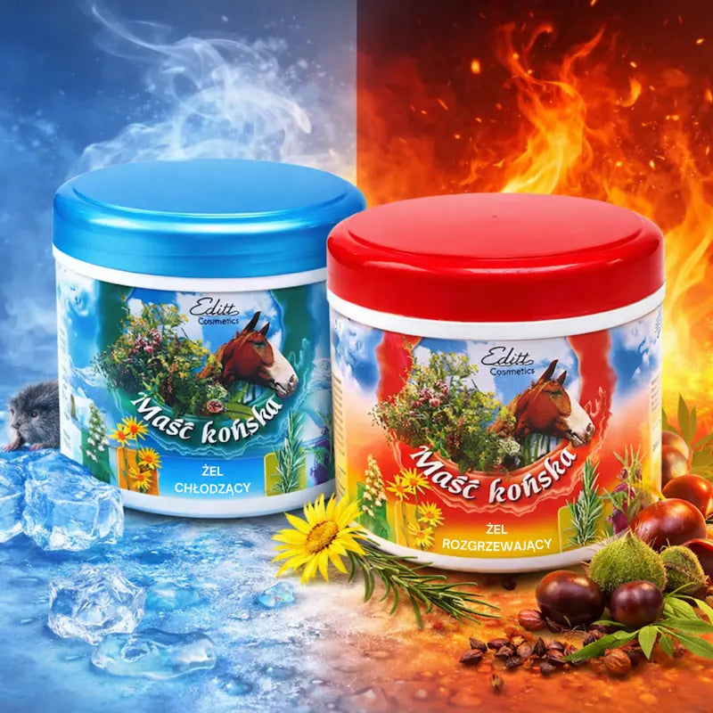 Horse ointment muscle balm maść końska