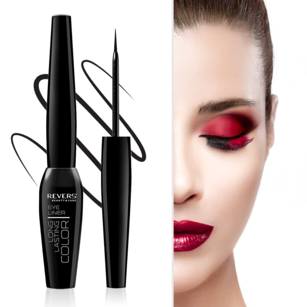 Long-Lasting Color Liquid Eyeliner Precision Eye Definer Power Ink Noir Black
