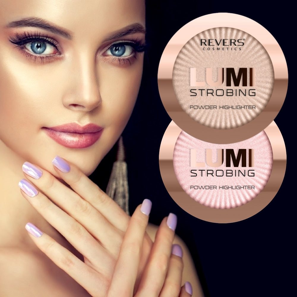 Lumi Strobing Compact Highlighter Face & Body Illuminating Powder