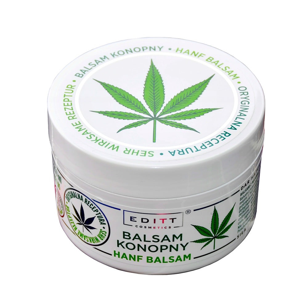 Hemp Body Balm High Strength Formula Menthol, Camphor & Natural Extracts 220ml