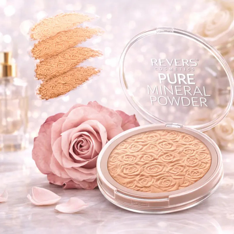 Pure Mineral Powder – Ultra-Light Mineral Face Powder for a Natural, Matte and Flawless Finish