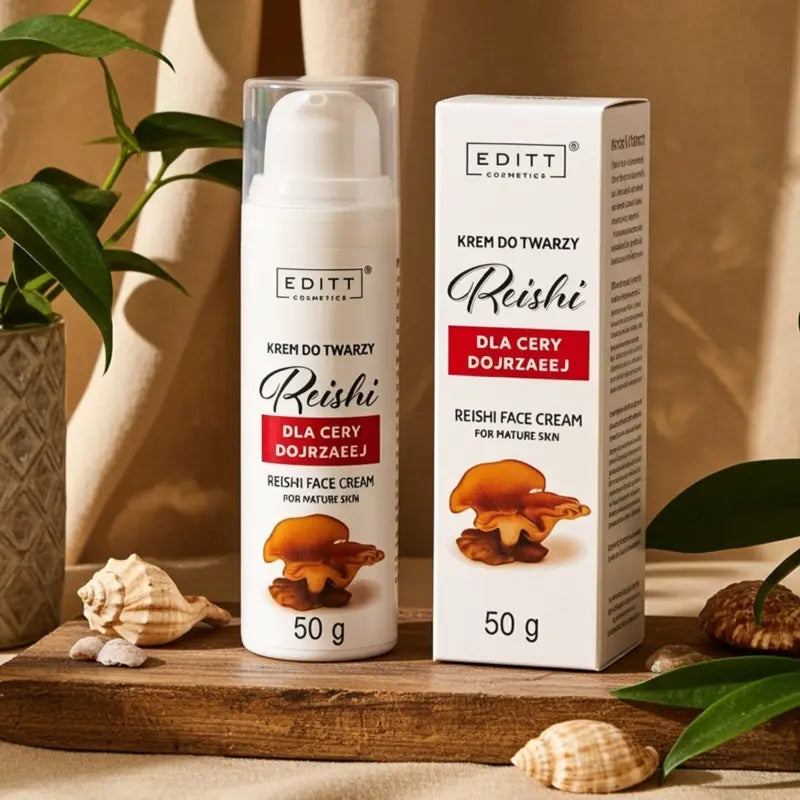 Reishi Face Cream Intensive Anti-Aging Care for Mature Skin Regeneration, Nourishment & Firmness