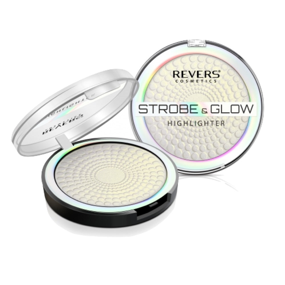 Strobe & Glow™ Pressed Powder Highlighter Face & Body Illuminator