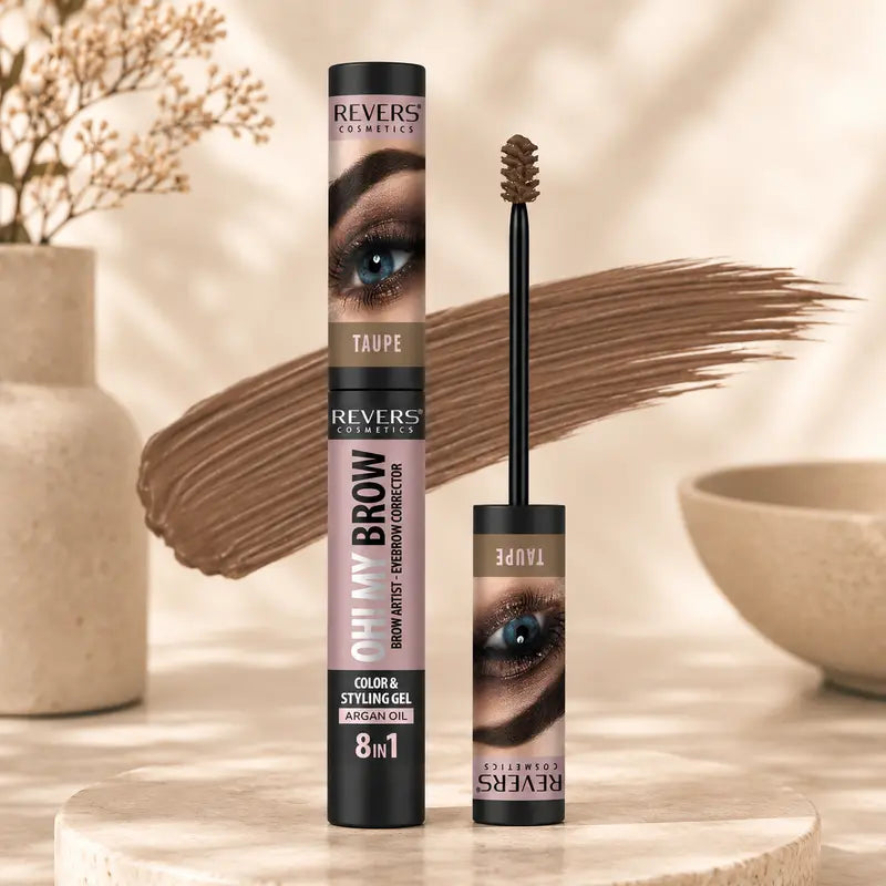 OH! MY BROW Eyebrow Styling Gel-Corrector with Argan Oil – Defining, Nourishing & Long-Lasting Brow Gel