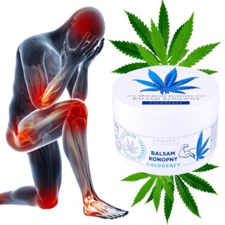 Hemp Pain Relief Cream Cooling Muscle Balm 220g