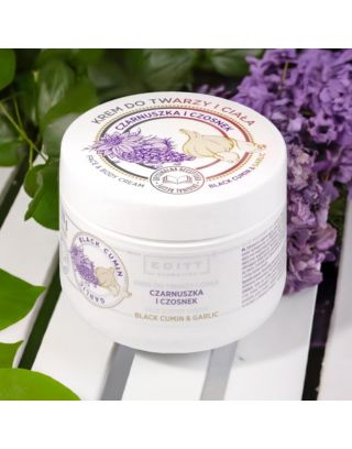 Regenerating and Firming Face & Body Cream with Black Cumin & Garlic 220ml