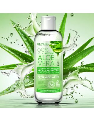 ALOE VERA Cleansing & Soothing Micellar Lotion with Aloe Vera Extract and Hyaluronic Acid 500ml